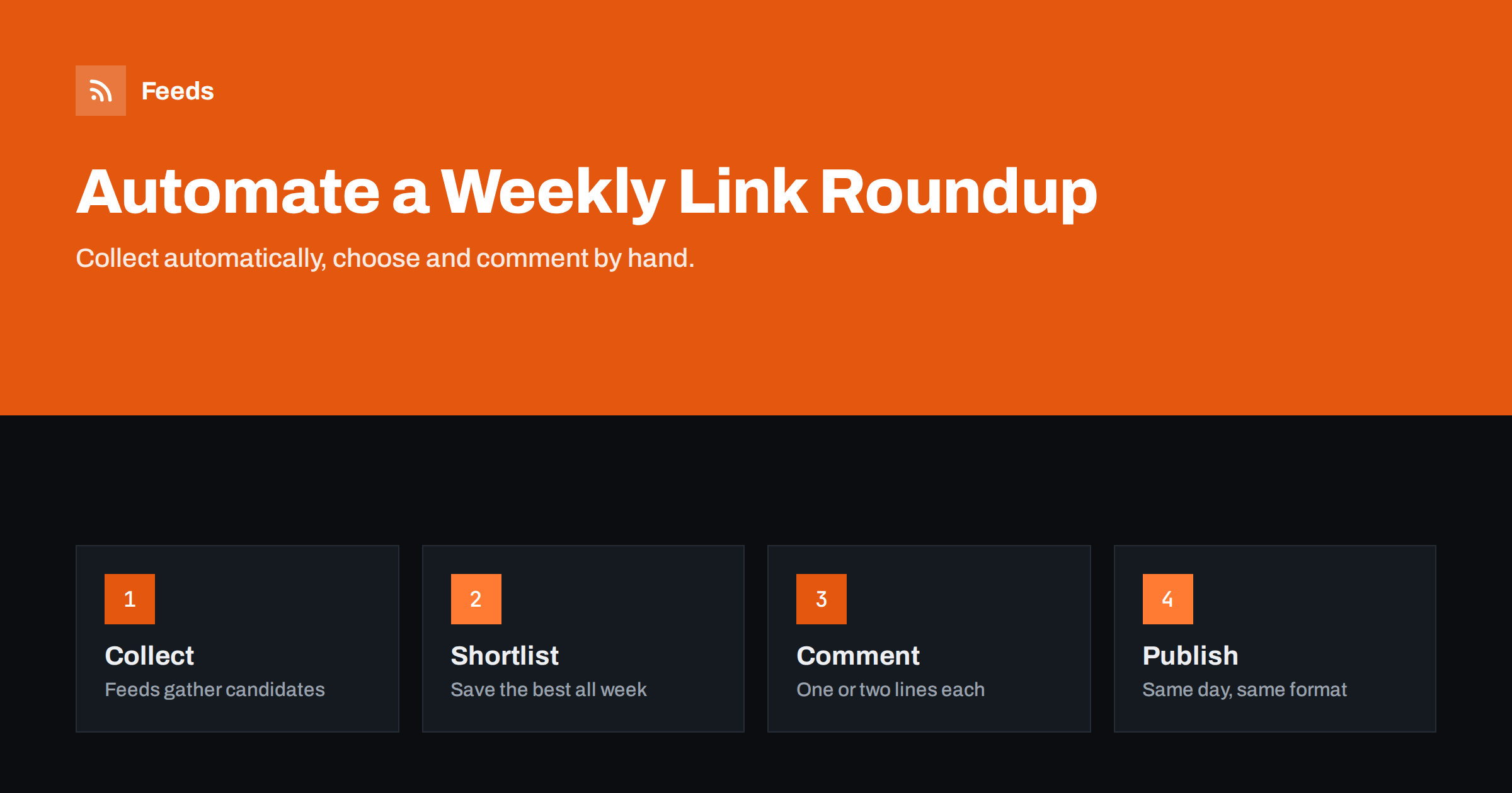 How to Automate a Weekly Link Roundup for Your Blog