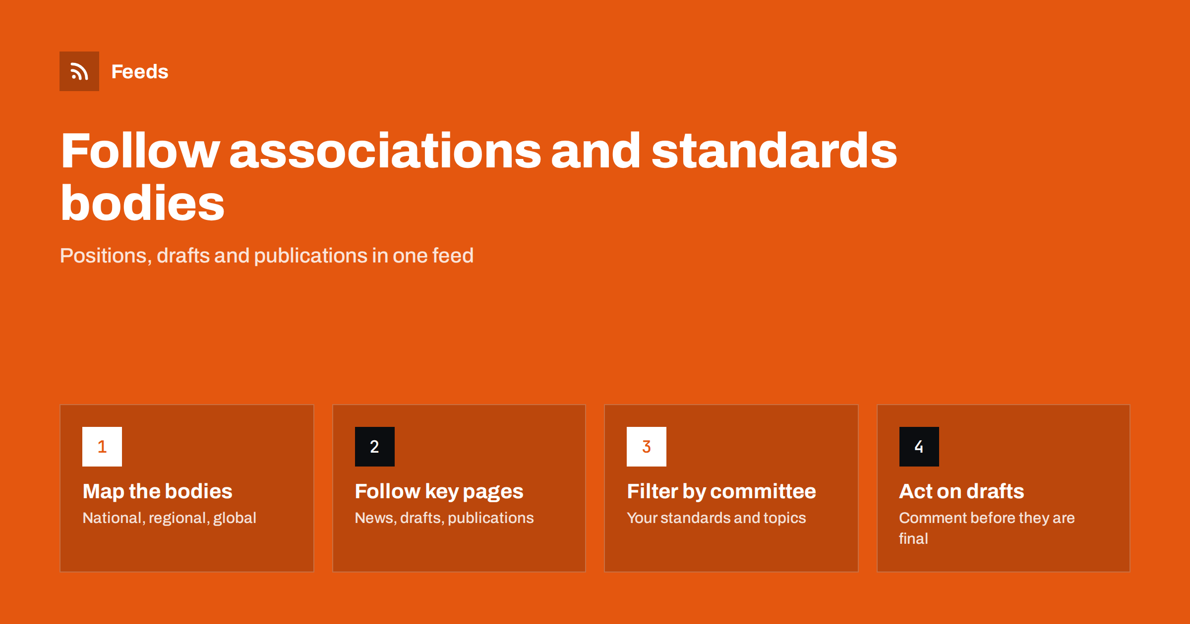 How to Follow Industry Associations and Standards Bodies with RSS