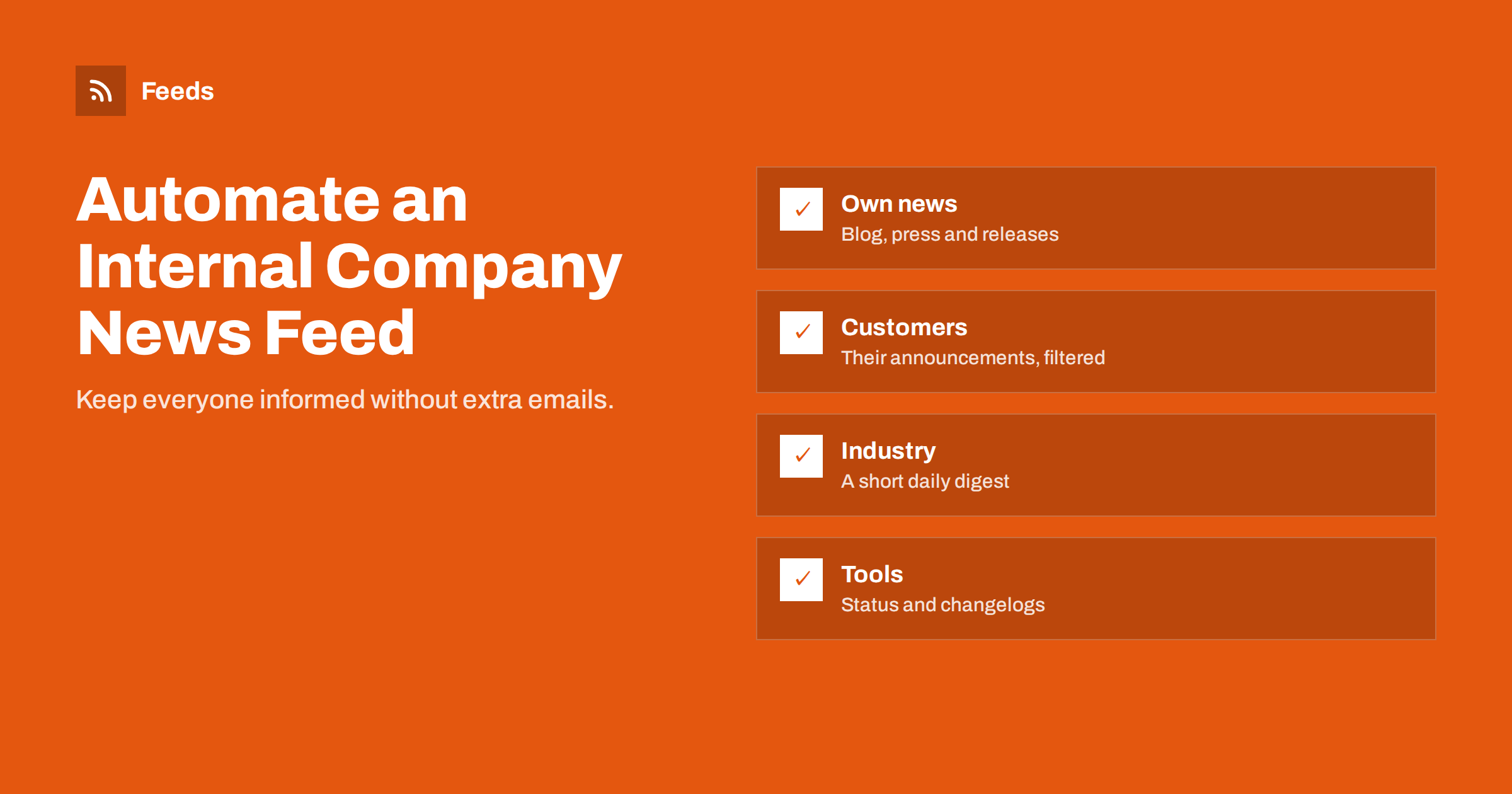 How to Automate an Internal Company News Feed
