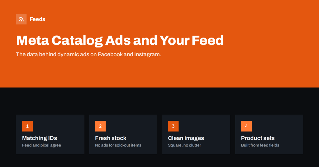 Meta Catalog Ads: What Your Product Feed Must Get Right