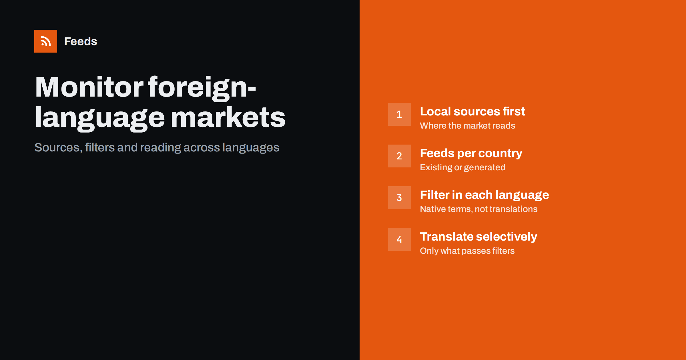 How to Monitor Foreign-Language Websites and Markets with RSS
