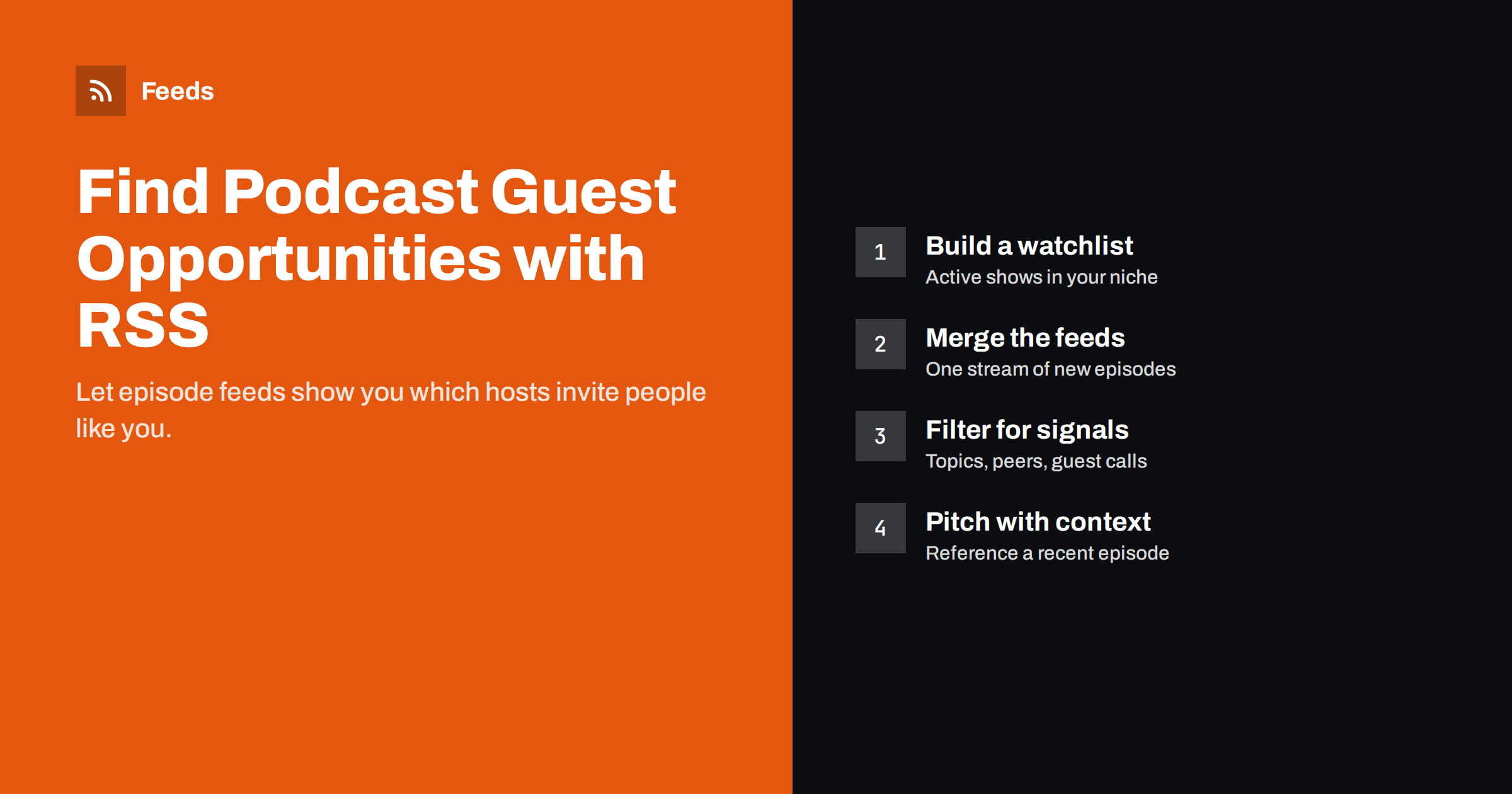 How to Find Podcast Guest Opportunities with RSS Monitoring
