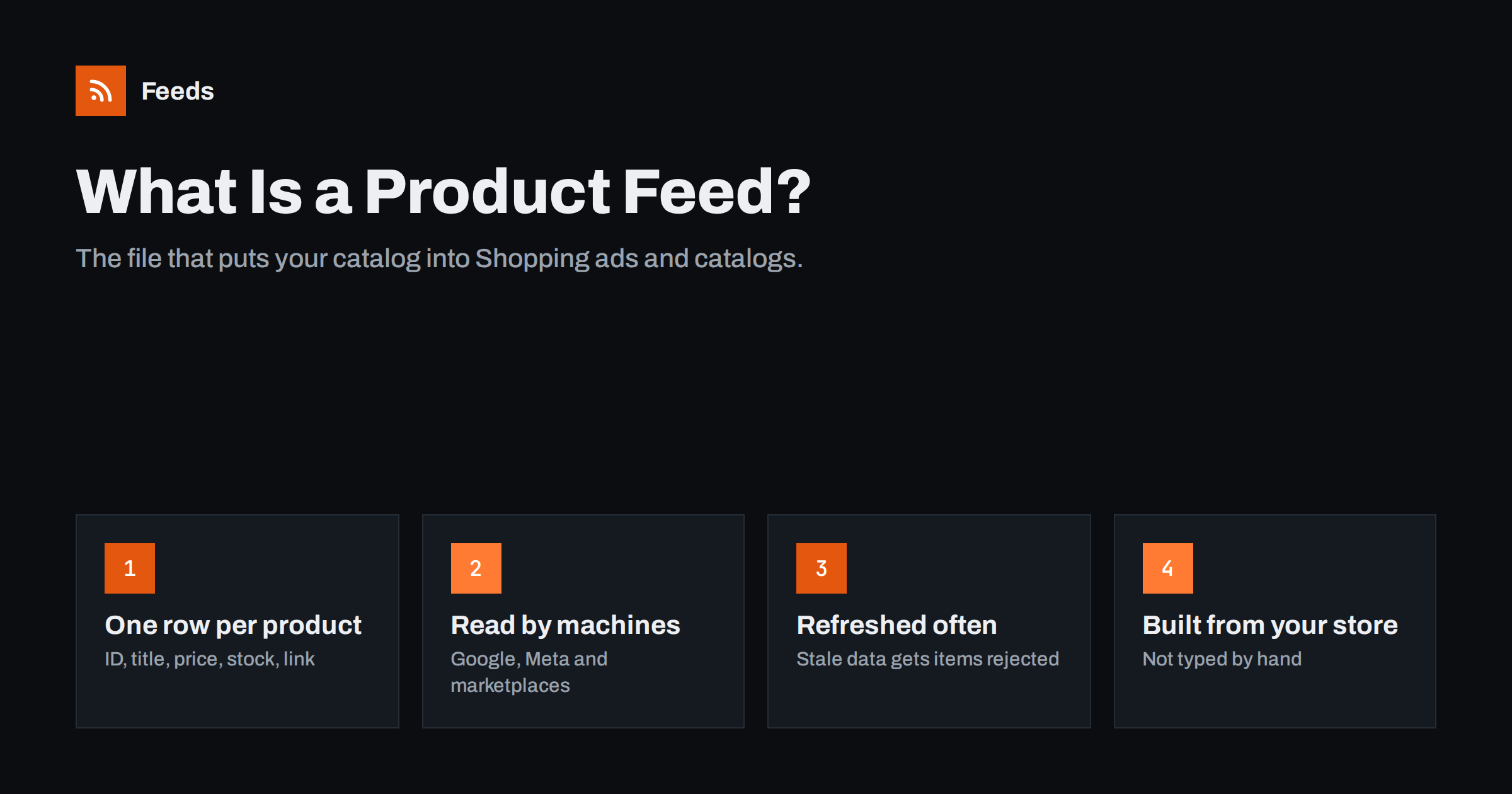 What Is a Product Feed? A Plain-English Guide for Stores