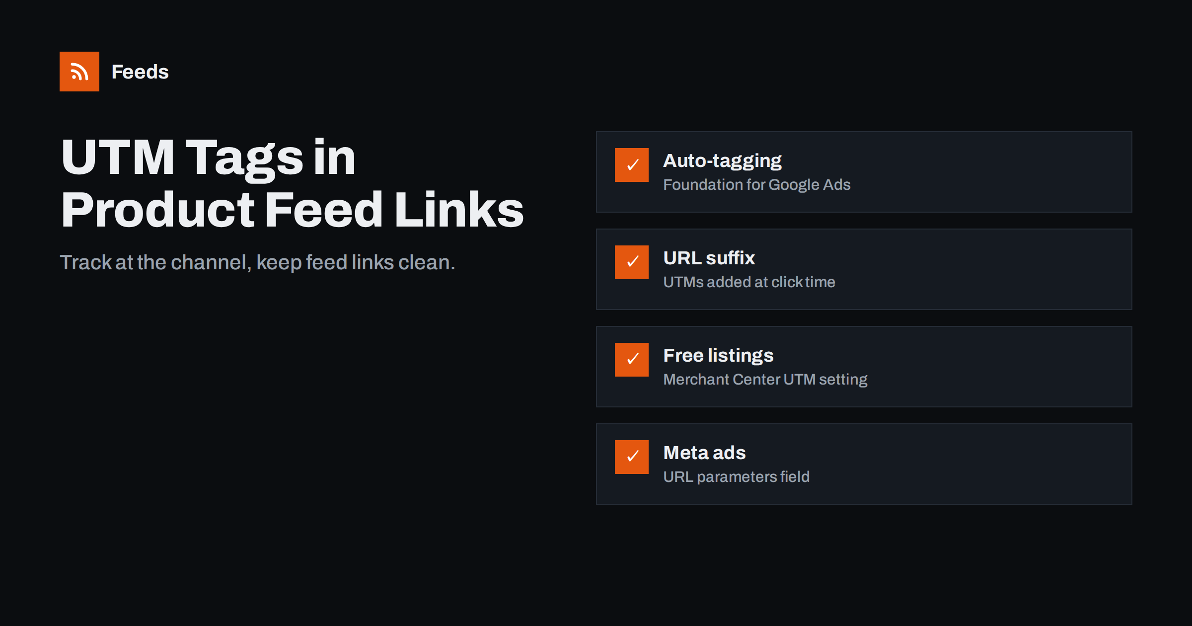 UTM Tags in Product Feed Links: When and How to Track