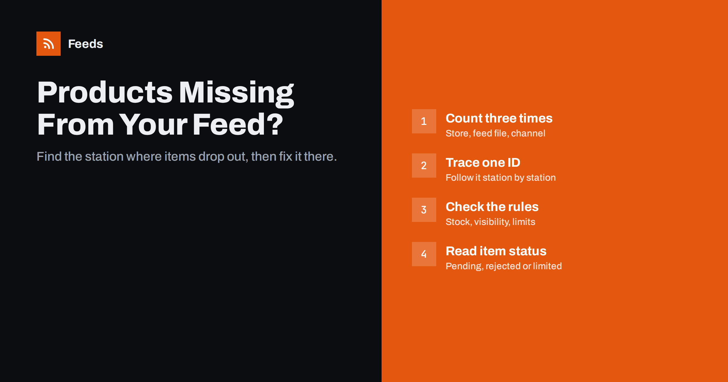 Products Missing From Your Product Feed? Causes and Fixes