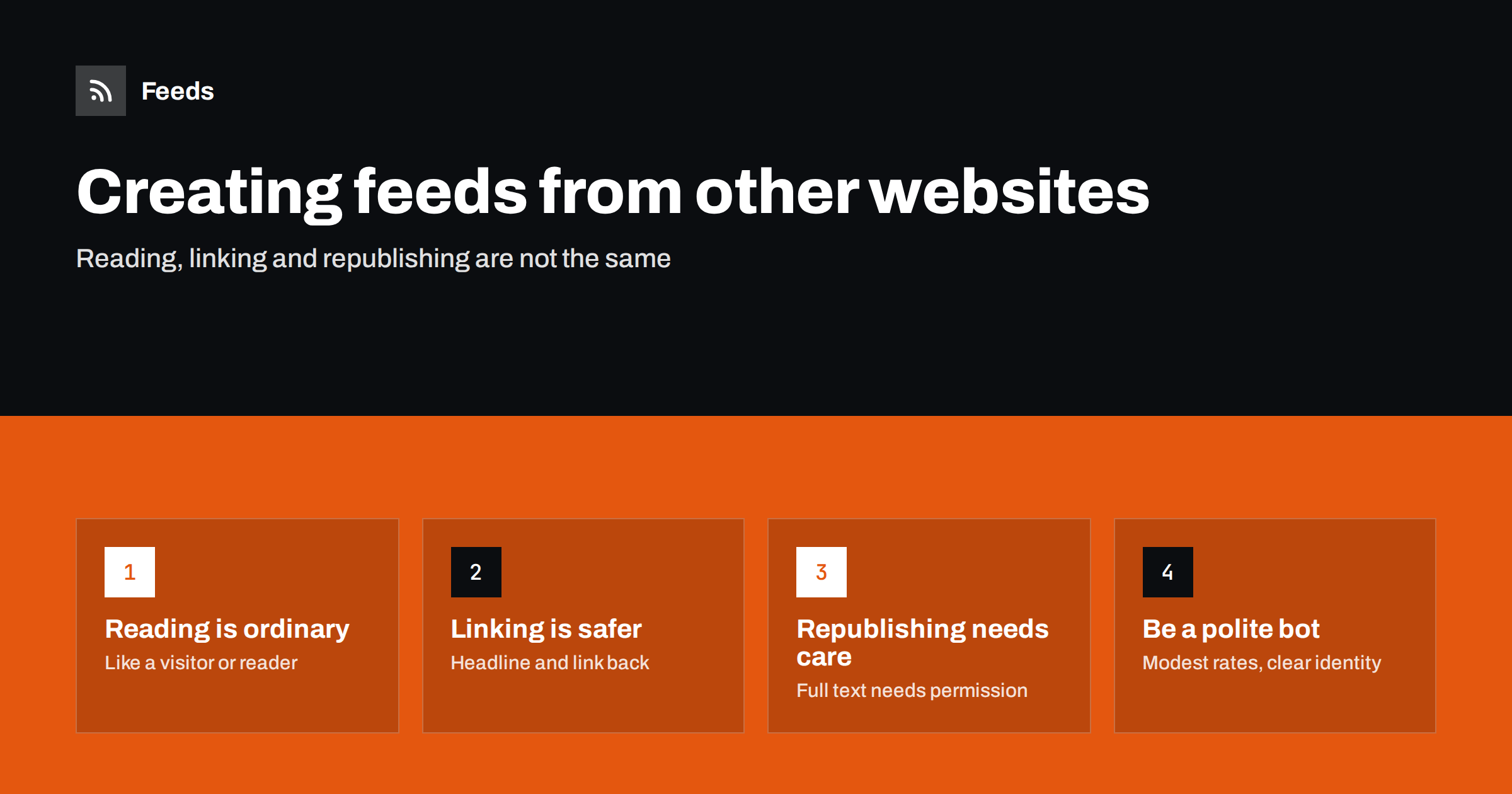 Is It Legal to Create RSS Feeds from Other Websites?