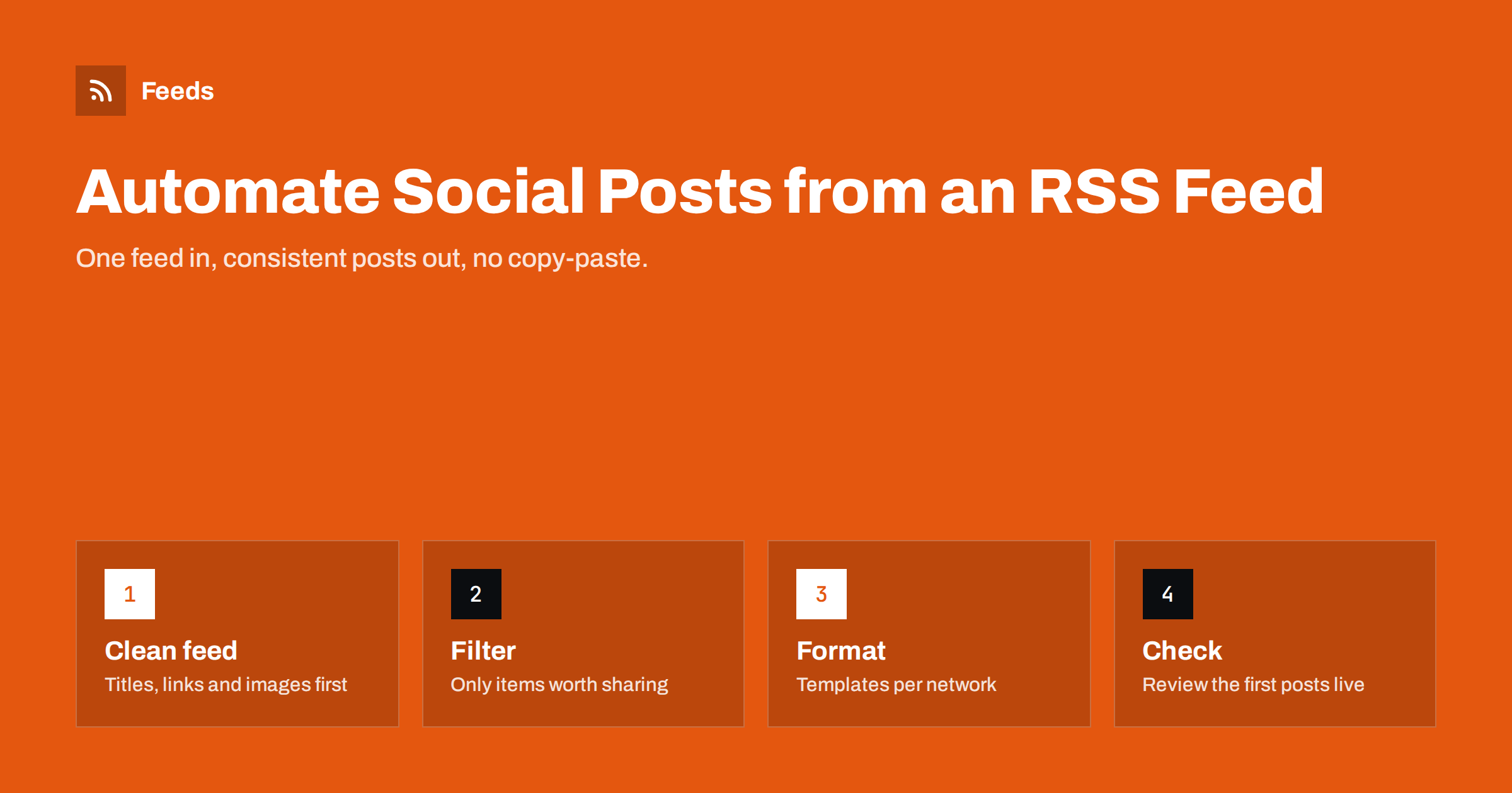 How to Automate Social Media Posts from an RSS Feed