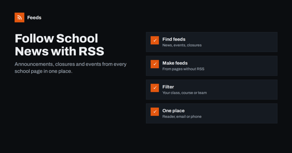 How Parents and Students Can Follow School News with RSS