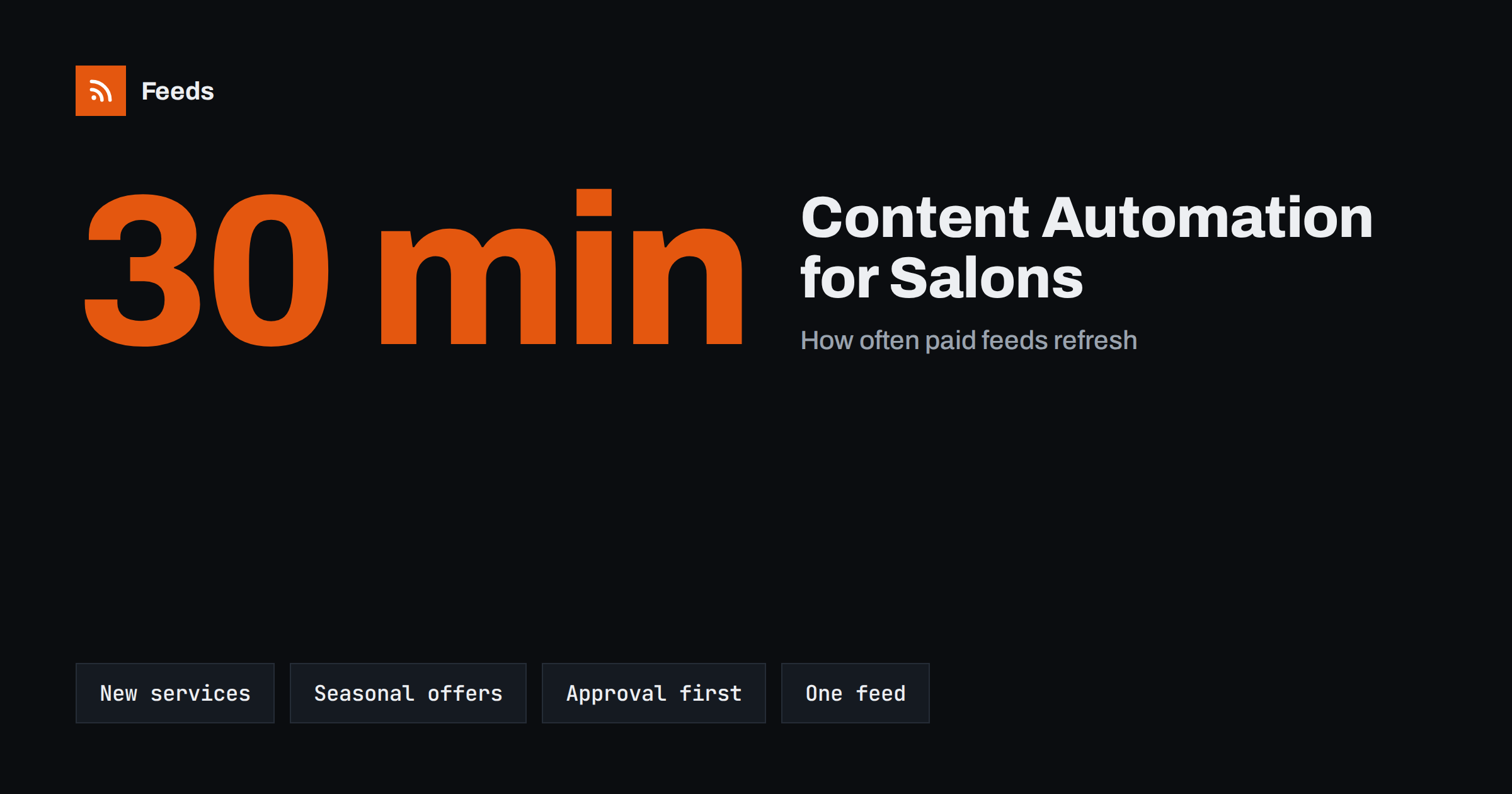 Content Automation for Beauty Salons, Spas and Studios