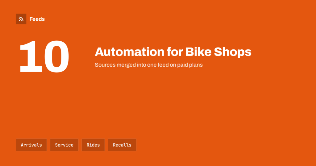 Content Automation for Bike Shops and Repair Workshops