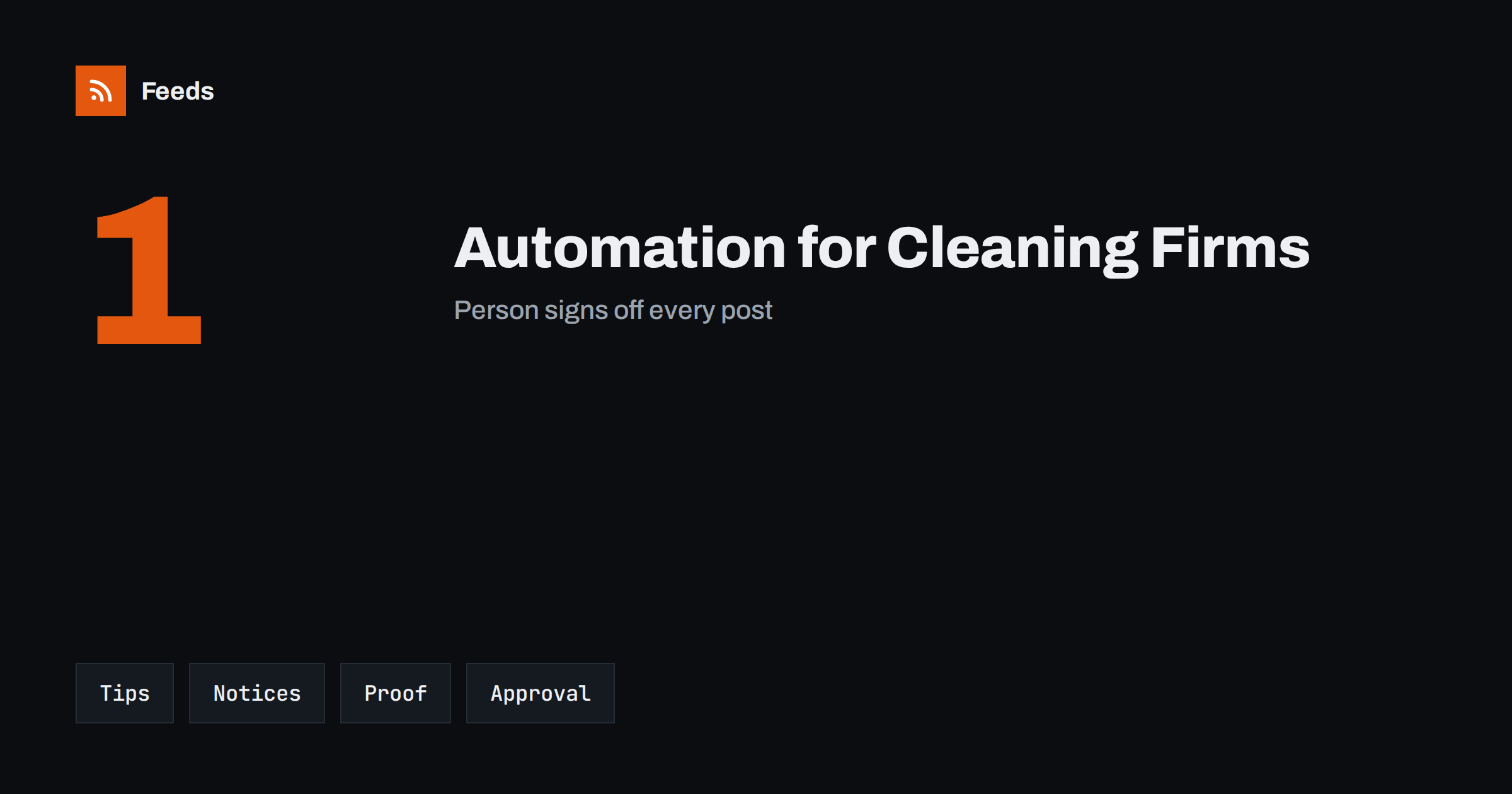 Content Automation for Cleaning and Facility Service Companies