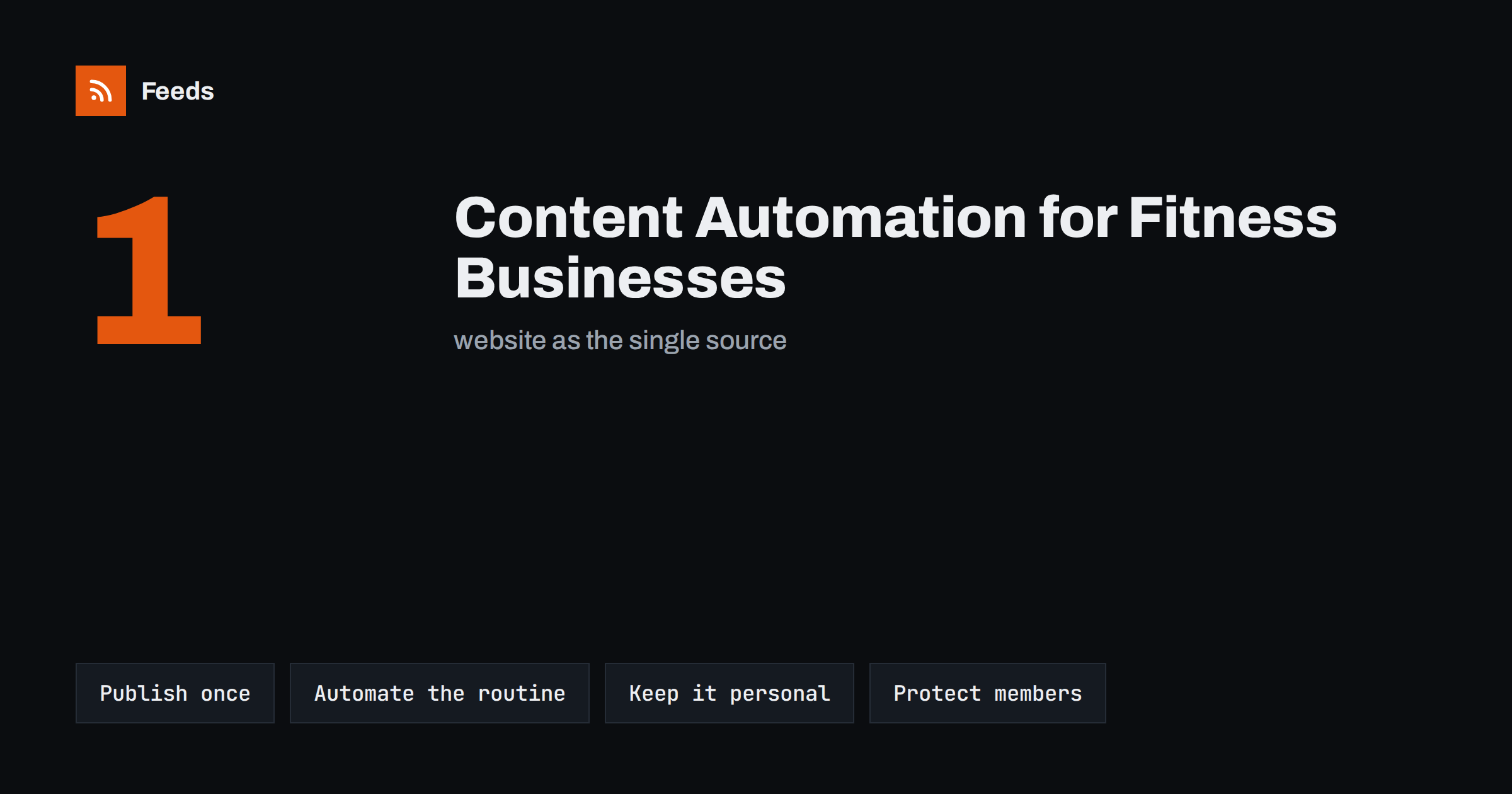 Content Automation for Gyms, Fitness Studios and Coaches