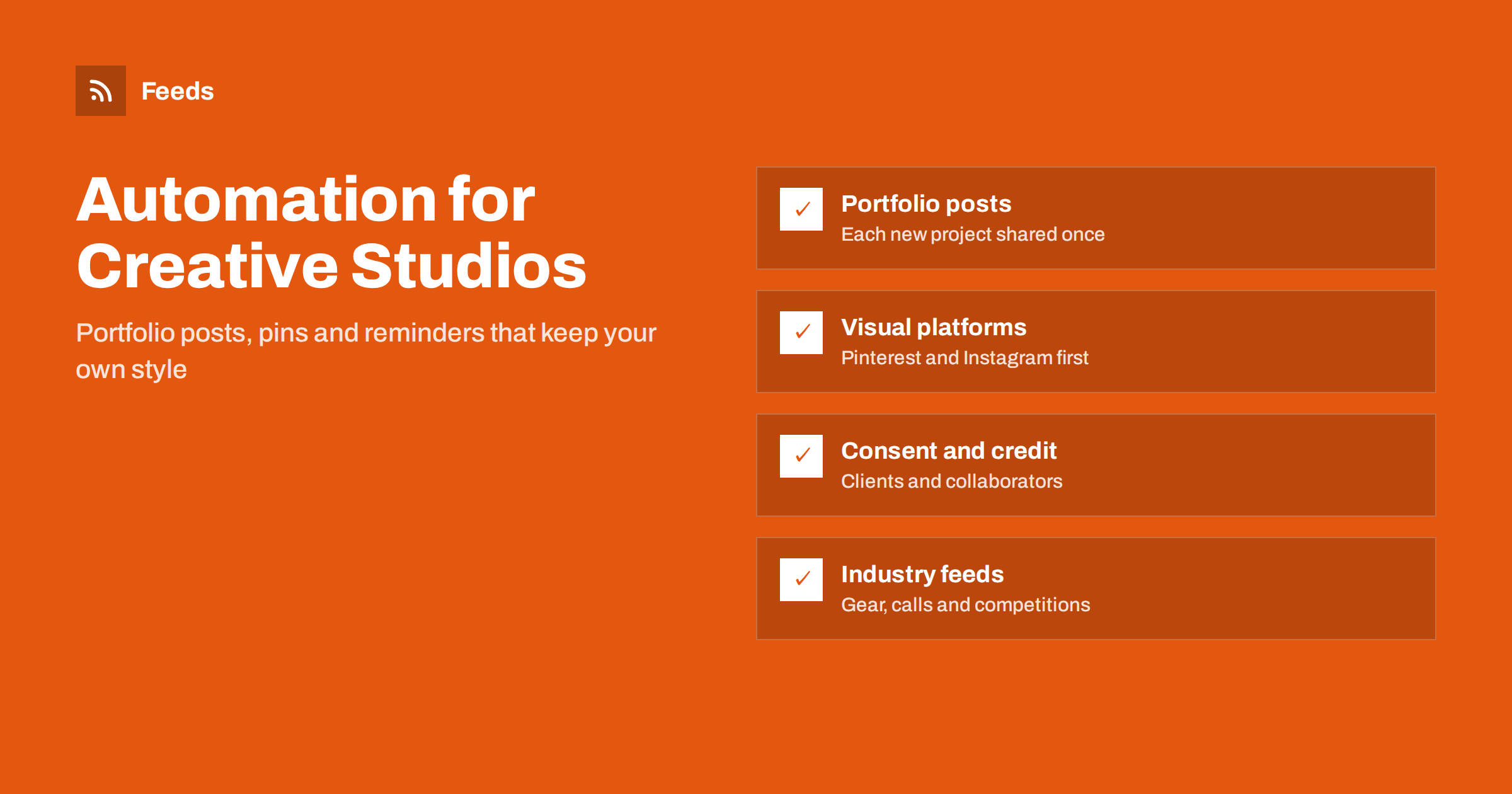 Content Automation for Photographers and Creative Studios