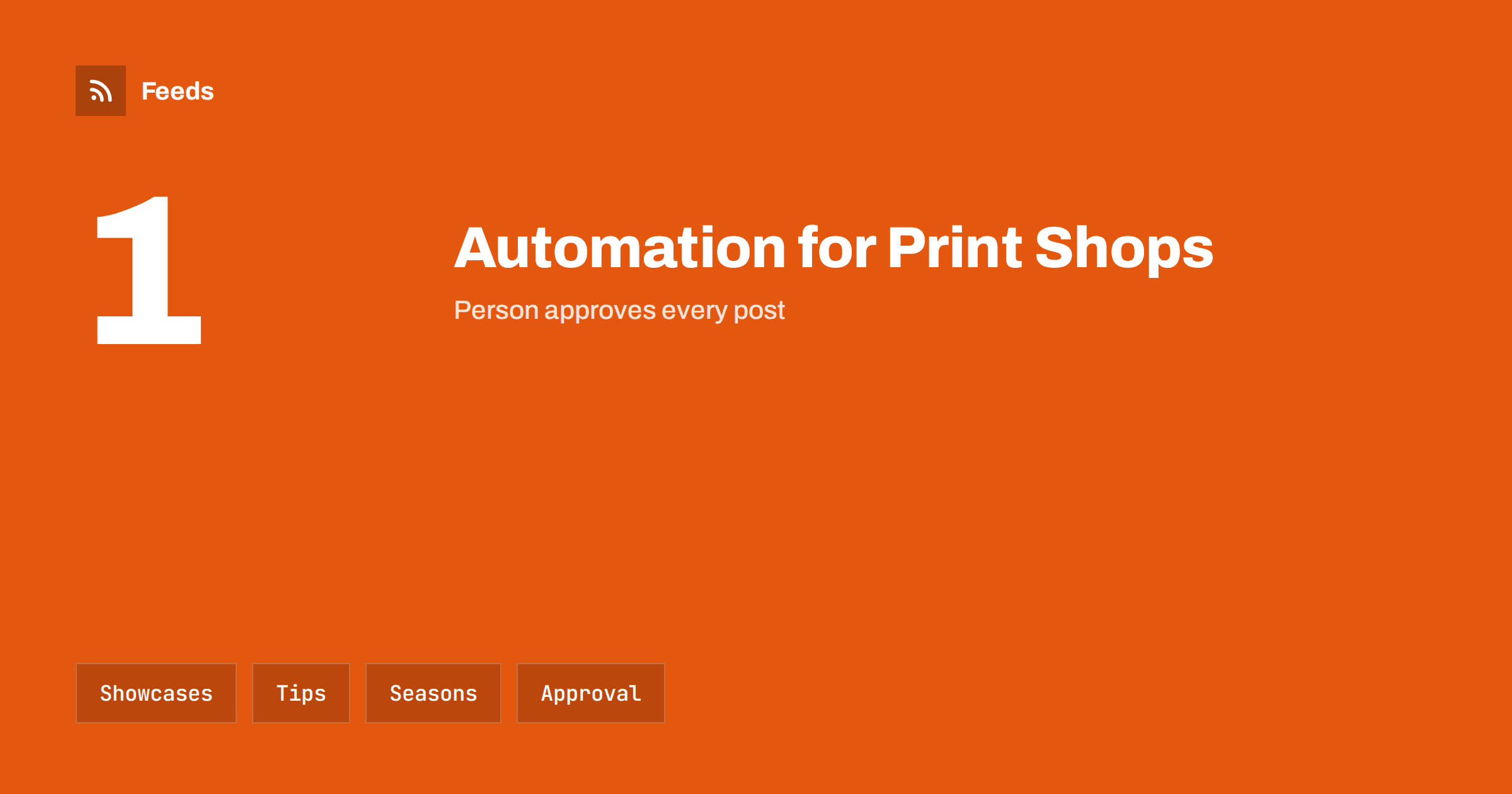 Content Automation for Printing Shops and Sign Makers