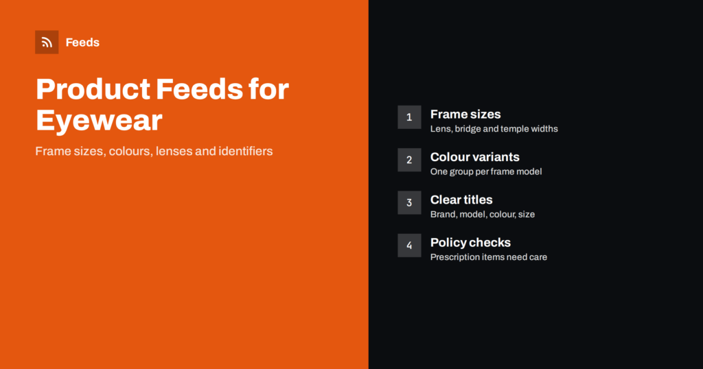 Product Feeds for Eyewear and Sunglasses Stores: A Guide