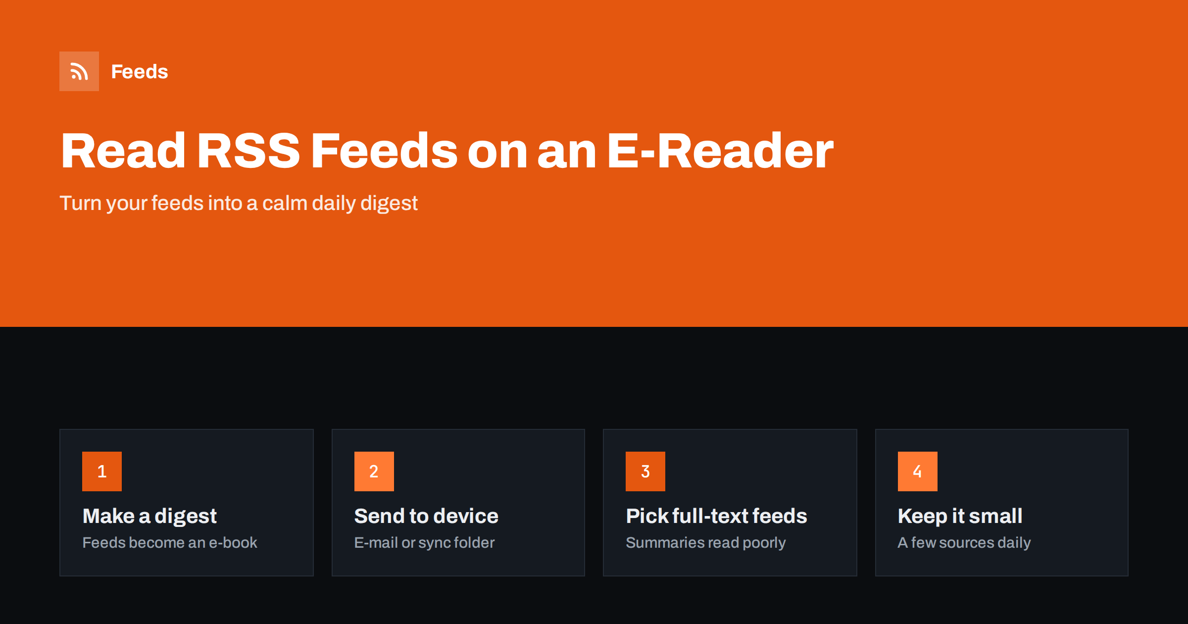How to Read RSS Feeds on a Kindle or Other E-Reader
