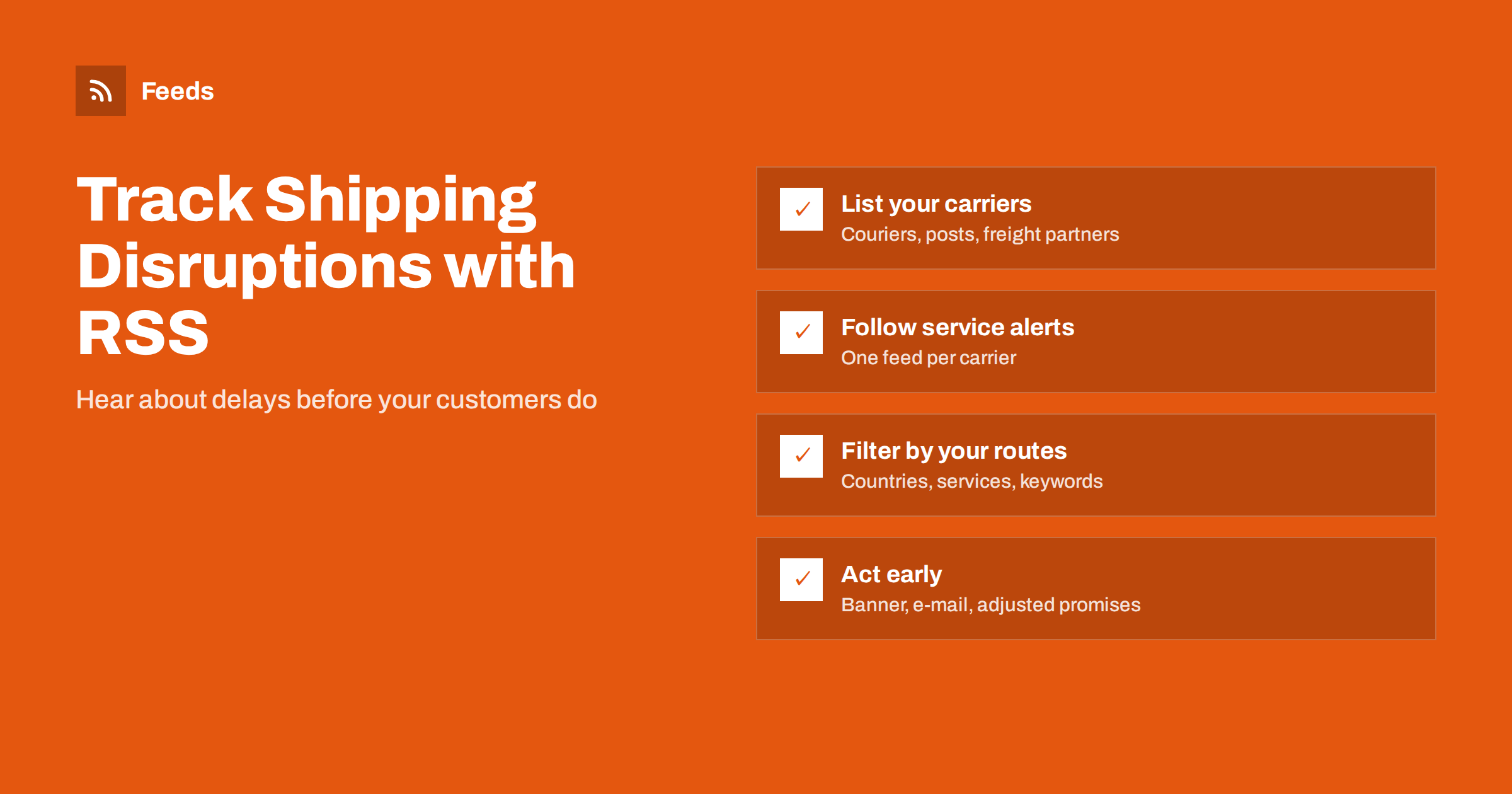 How Online Stores Can Track Carrier and Shipping Disruptions